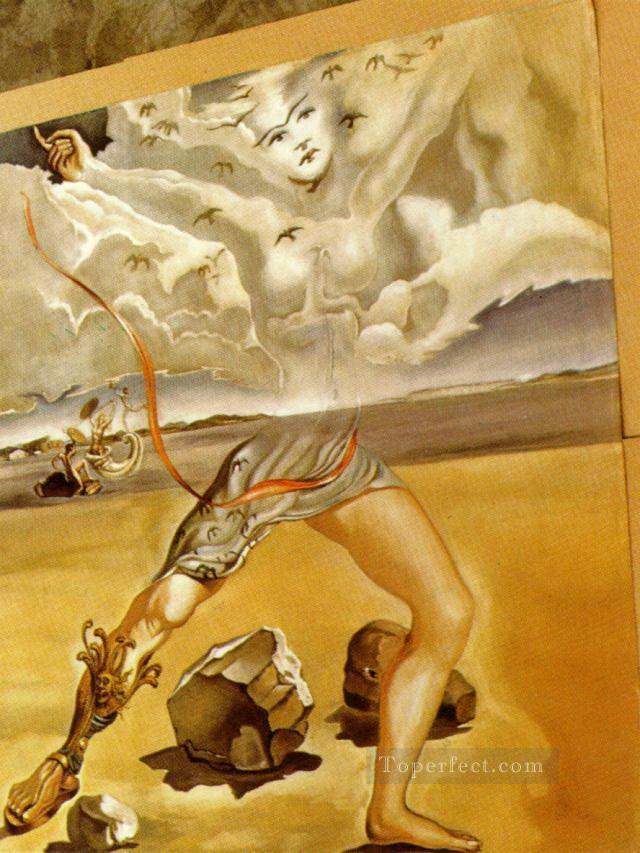 ヘレナ ルビンスタイン シュルレアリスムの壁画油絵